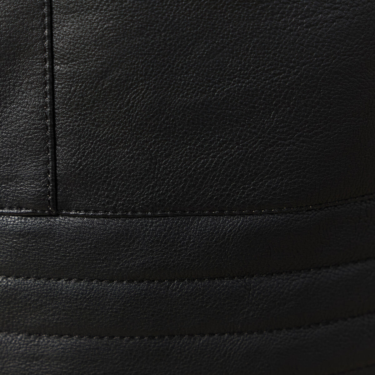 Veste biker simili cuir noir homme