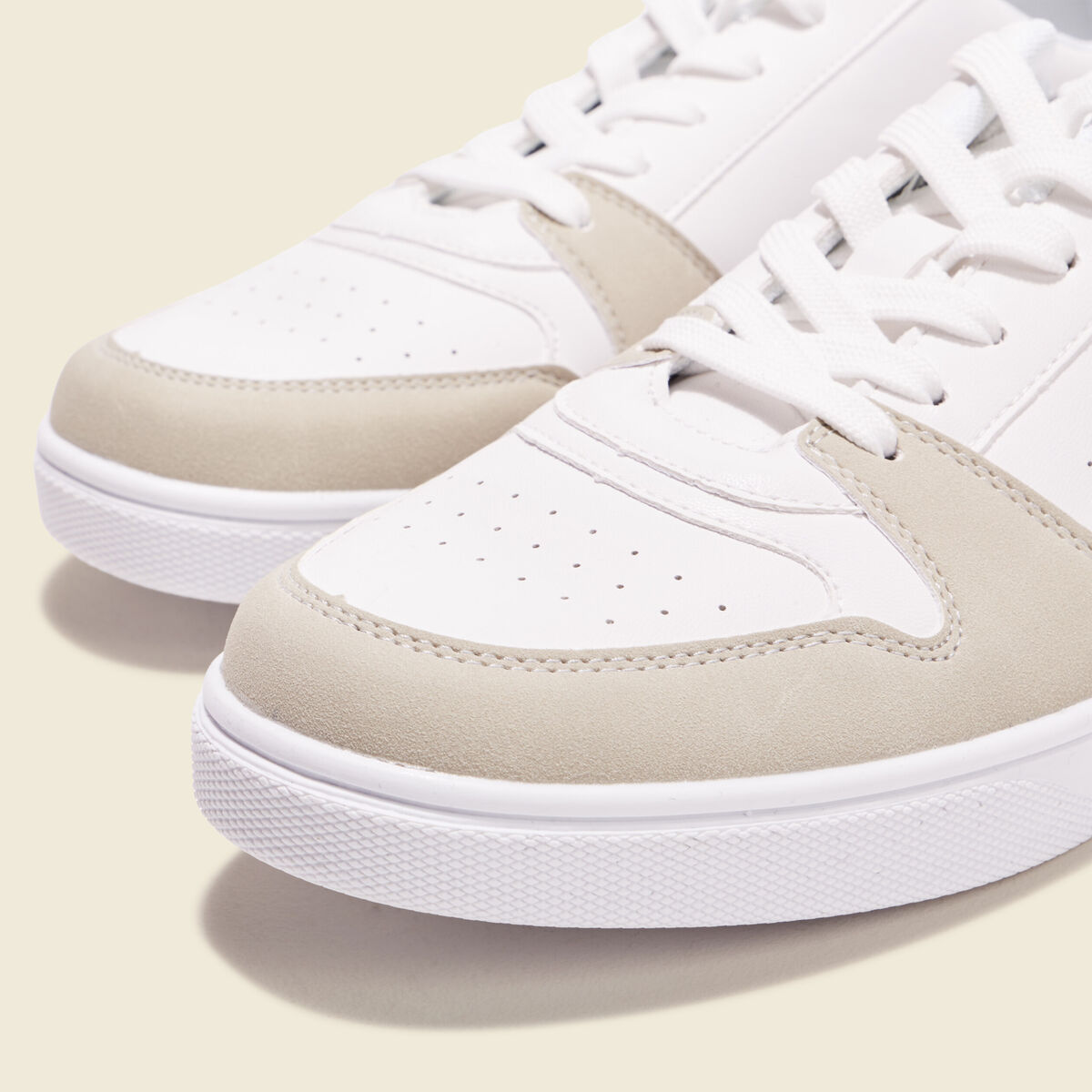 Baskets Plates Décontractées à Bout Rond Pour Femmes Avec Lacets