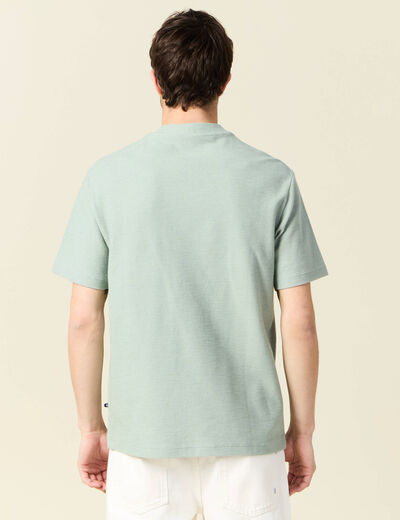 T-shirt manches courtes vert olive homme
