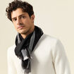 Foulard noir homme