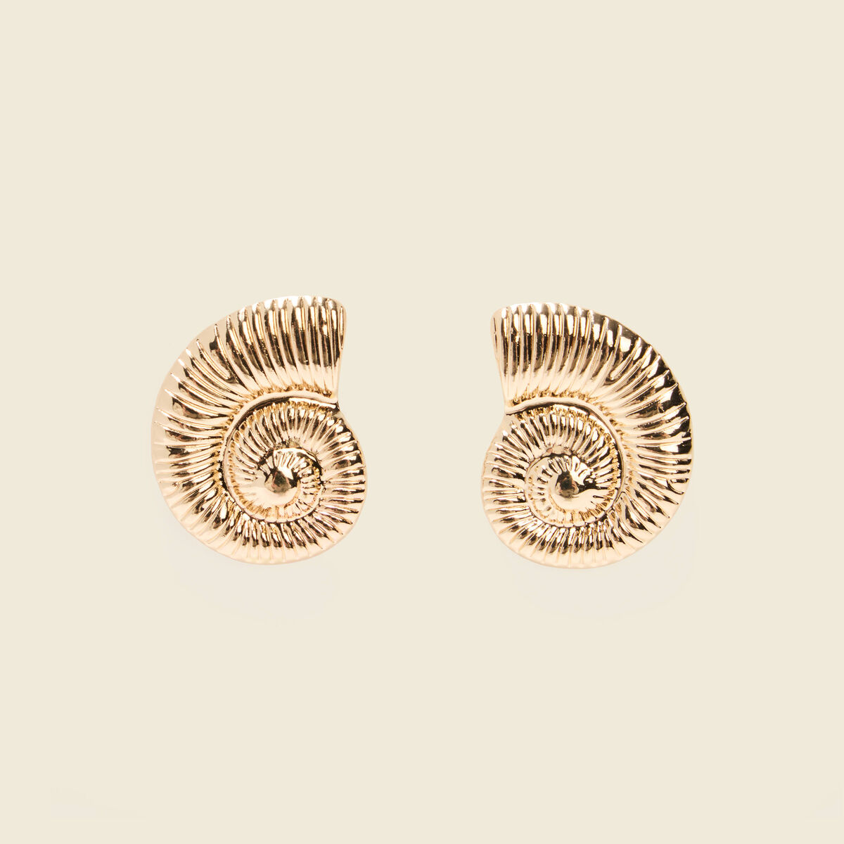 Boucles d'oreilles couleur or femme