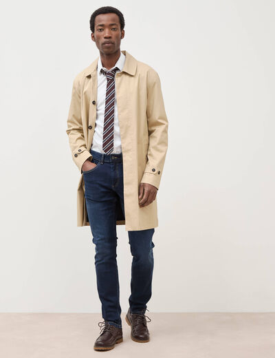 Jeans slim denim brut homme