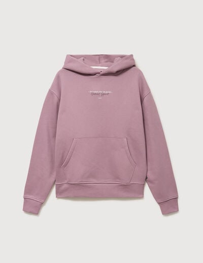 Sweat ample &agrave; capuche manches longues parme homme