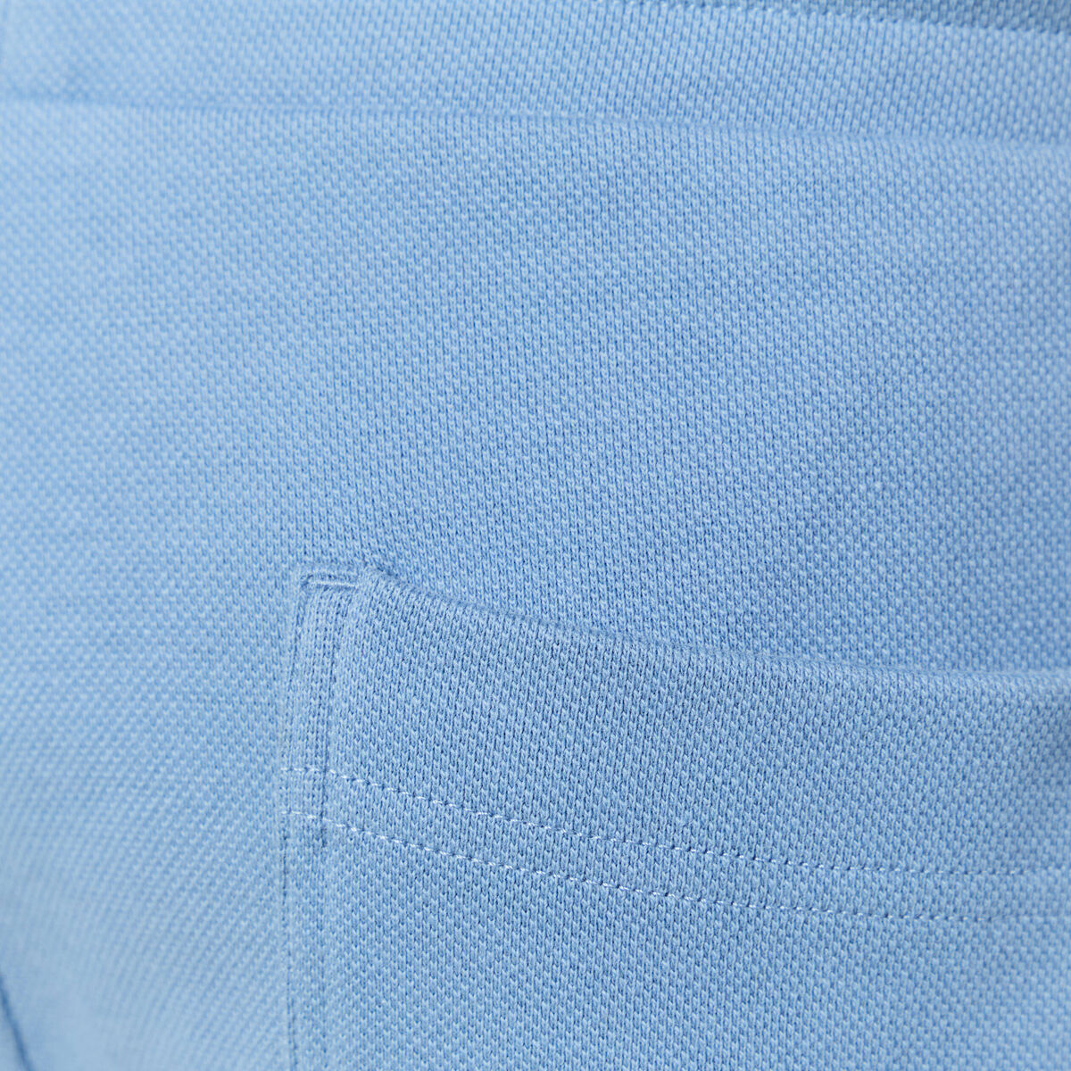 Short éco-responsable bleu gris homme