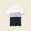 Polo manches courtes taupe homme