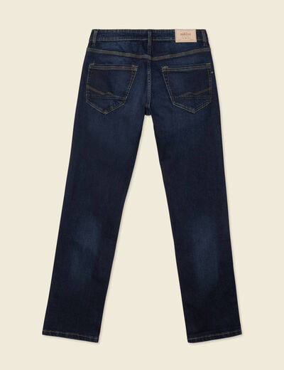 Jeans éco-responsable regular denim brut homme