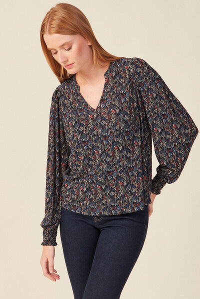 T-shirt éco-responsable multicolore femme