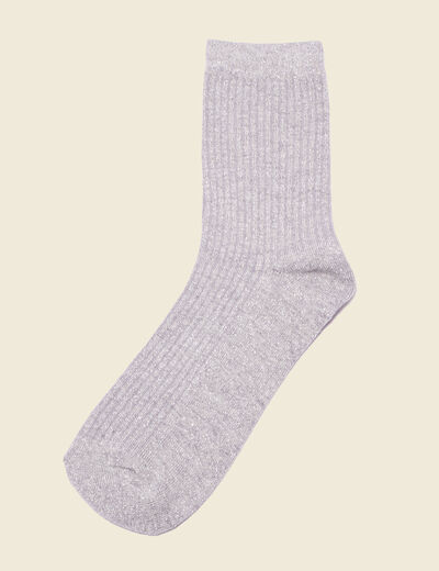 Chaussettes gris femme