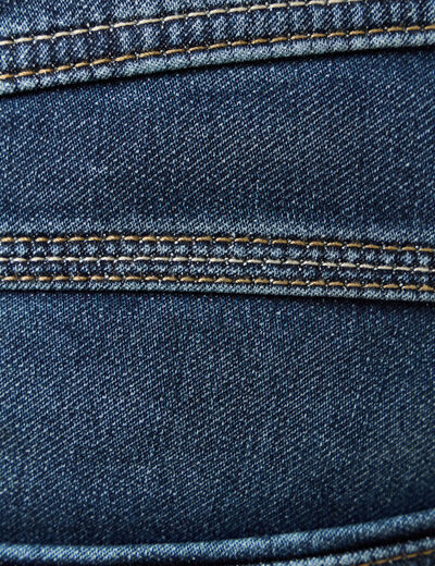 Jeans homme slim effet used denim brut homme
