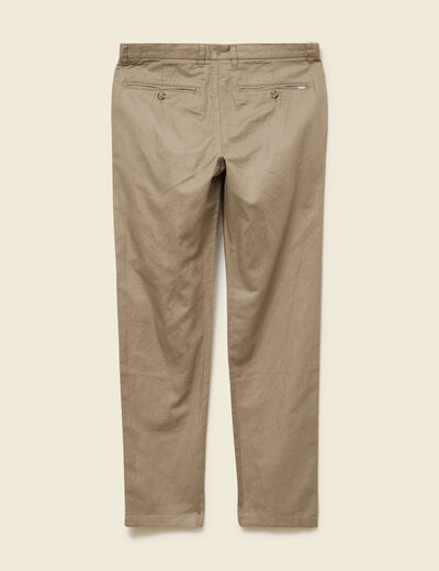 Pantalon chino sable homme