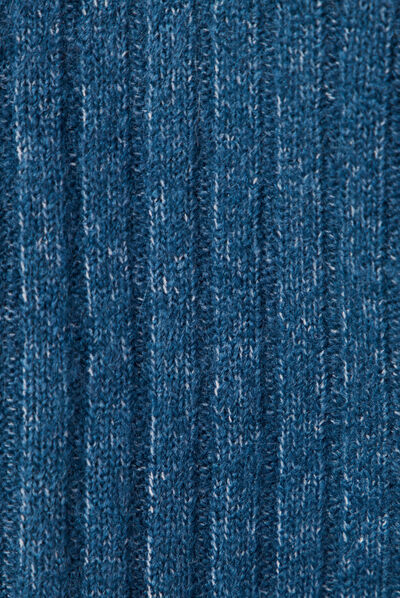 Pull éco-responsable bleu canard femme