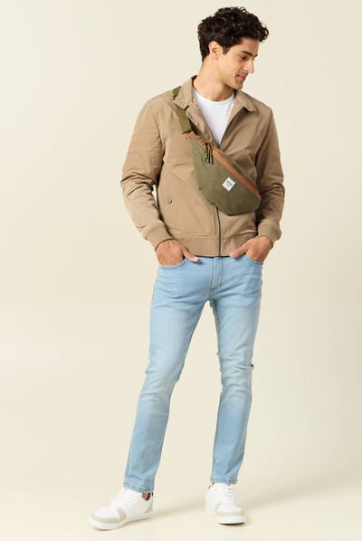 Jeans slim éco-responsable denim used homme