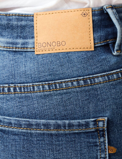 Jeans bootcut denim stone femme