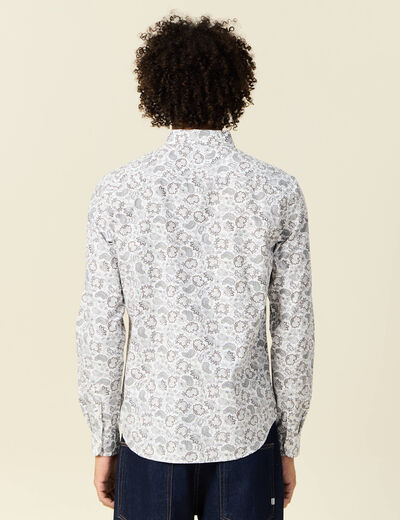 Chemise blanc homme