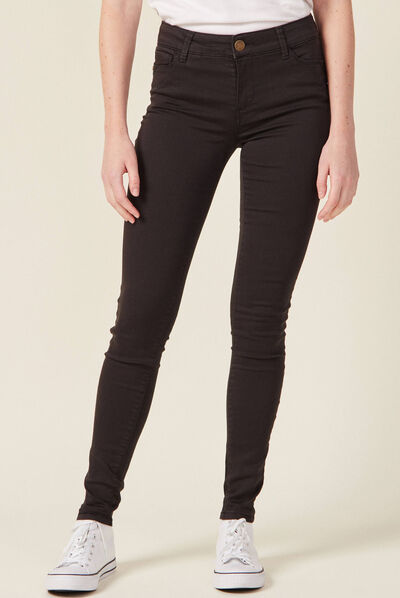 Pantalon Audrey - skinny push up gris foncé femme