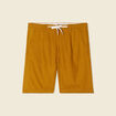 Bermuda droite à coulisse camel homme