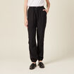 Pantalon cargo noir femme