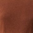 Pull manches longues marron foncé femme