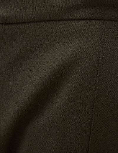 Pantalon droit longueur 32 vert kaki homme