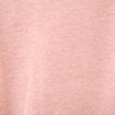 Pull droit court sans manches col rond rose pastel femme