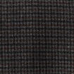 Veste oversize courte col classique gris fonc&eacute; homme
