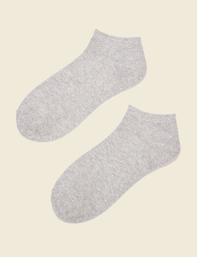 Chaussettes gris femme
