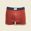Lot 2 boxers marron cognac homme