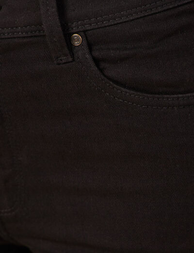 Jeans Yoko - bootcut denim noir femme