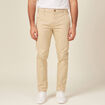 Pantalon slim Instinct chino beige homme