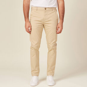 Pantalon slim Instinct chino beige homme
