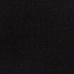 Gilet droit court sans manches col v noir femme