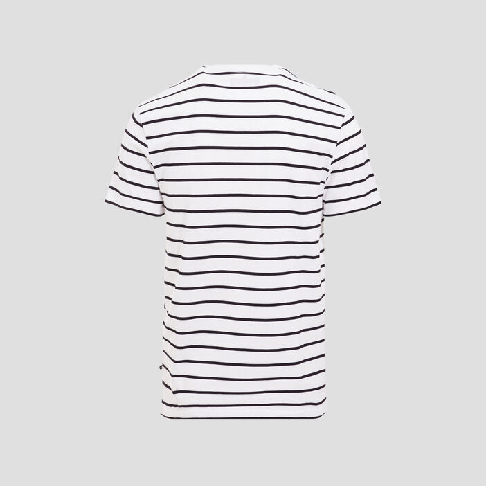 T-shirt manches courtes blanc homme
