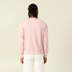 Sweat manches longues rose pastel homme