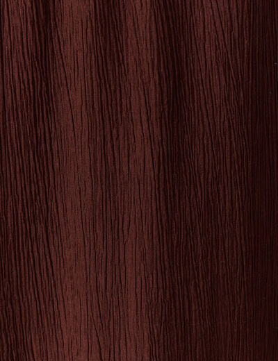 Pantalon large bordeaux femme