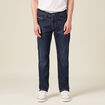 Jeans regular 5 poches denim brut homme
