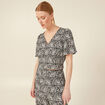 Blouse éco-responsable noir femme
