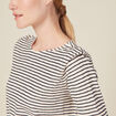 T-shirt manches longues ecru femme