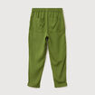 Pantalon taille standard vert olive femme
