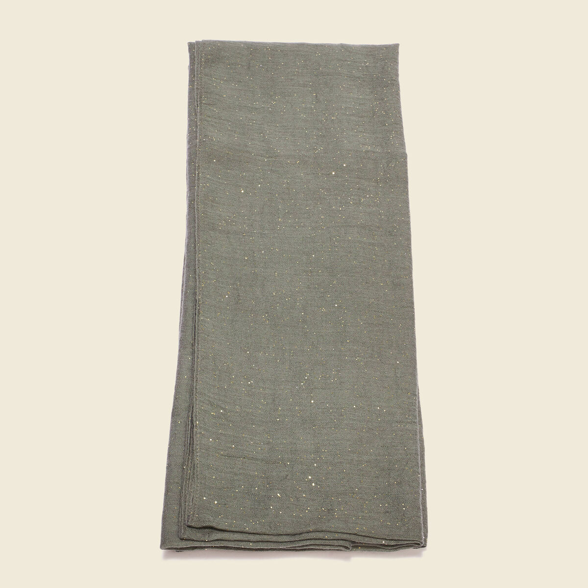 Foulard vert kaki femme