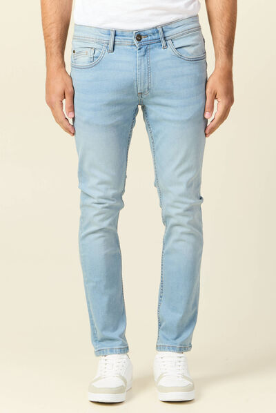 Jeans slim éco-responsable denim used homme