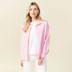 Chemise manches longues rose clair femme
