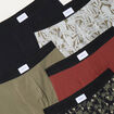 Lot 5 boxers noir homme