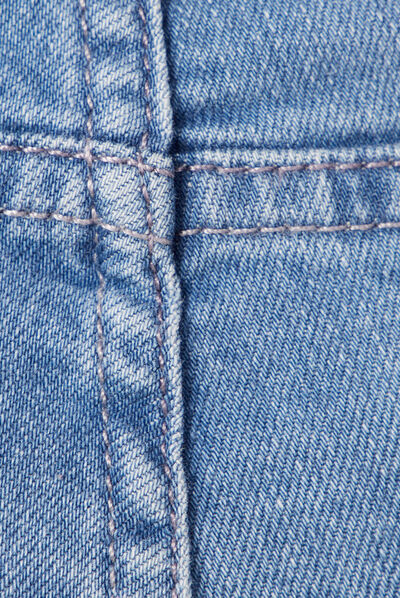 Jeans girlfriend taille haute denim stone femme