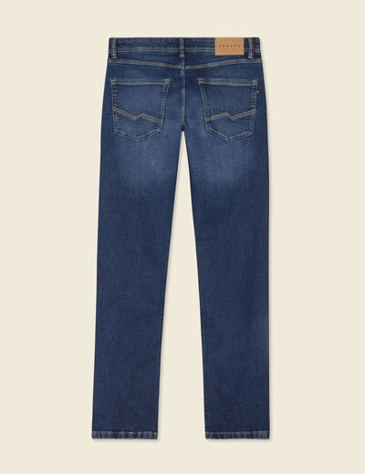 Jeans straight homme denim brut homme