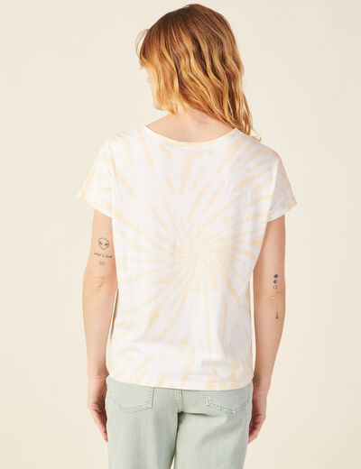 T-shirt manches courtes rose clair femme