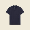 Polo éco-responsable bleu marine homme