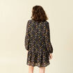 Robe évasée éco-responsable multicolore femme