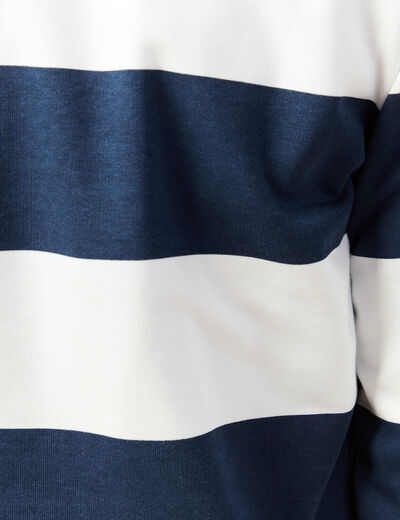 Sweat manches longues ecru homme
