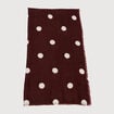 Plaid marron femme