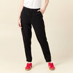 Pantalon éco-responsable noir femme